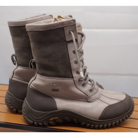 UGG WOMEN'S PEWTER ADIRONDACK II WINTER BOOTS - SIZE 7 - Picture 5 of 9